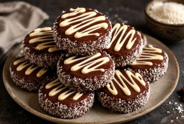 Σοκολατάκια με Ινδοκάρυδο σαν Bounty - Chocolate Coconut Candy like bounty bars