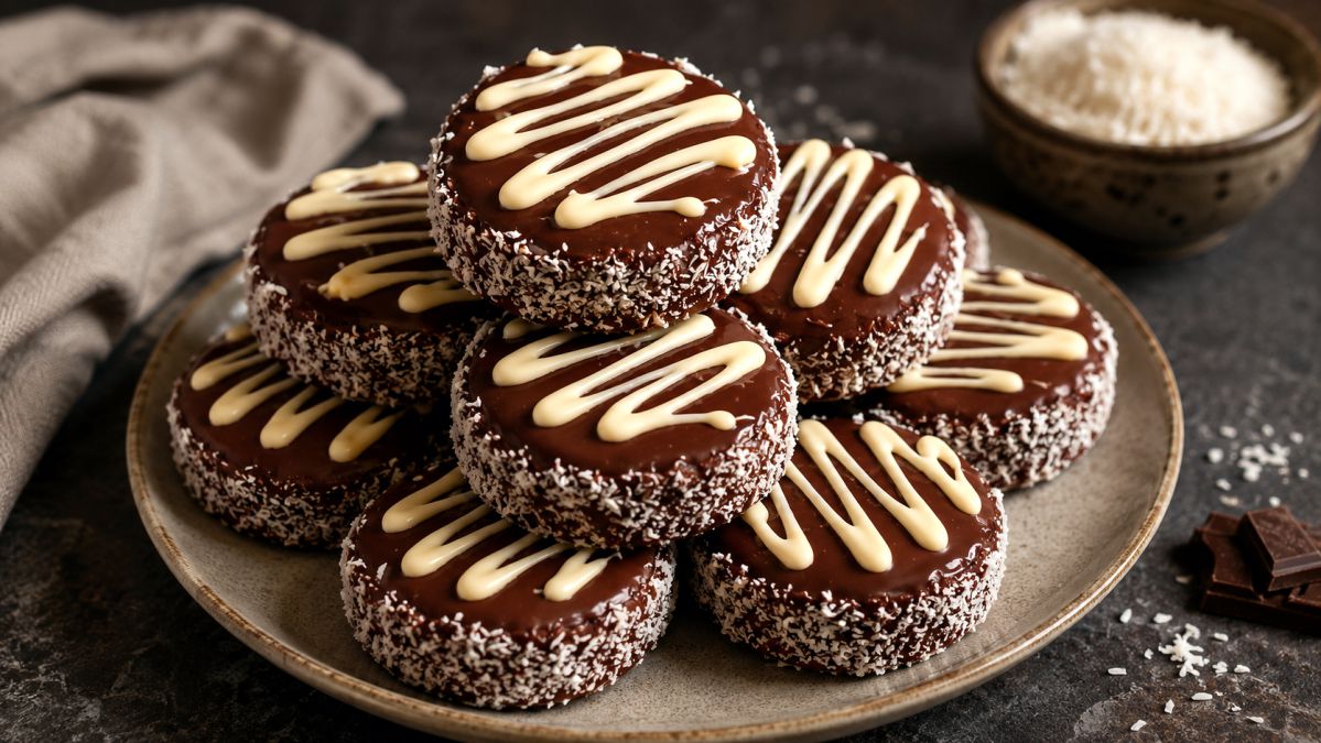Σοκολατάκια με Ινδοκάρυδο σαν Bounty - Chocolate Coconut Candy like bounty bars