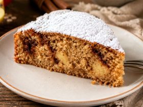 Κέικ μήλου χωρίς ζάχαρη με βρώμη - Apple Oat Cake - No Sugar