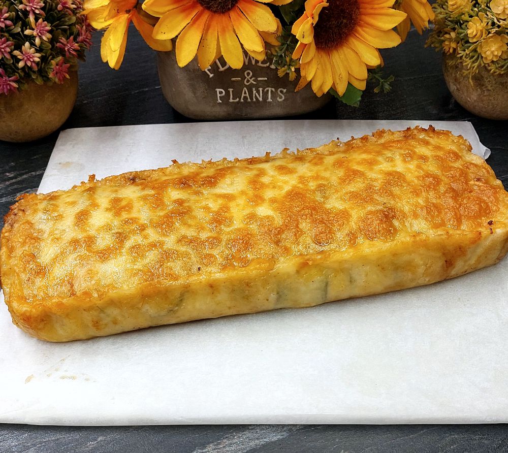 Ρολό με Κολοκυθάκια και τυριά στο φούρνο - Baked Zucchini Roll with Feta Cheese