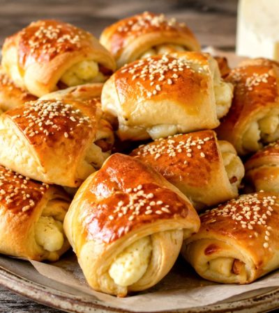 Τυροπιτάκια μπουρεκάκια με 3 τυριά