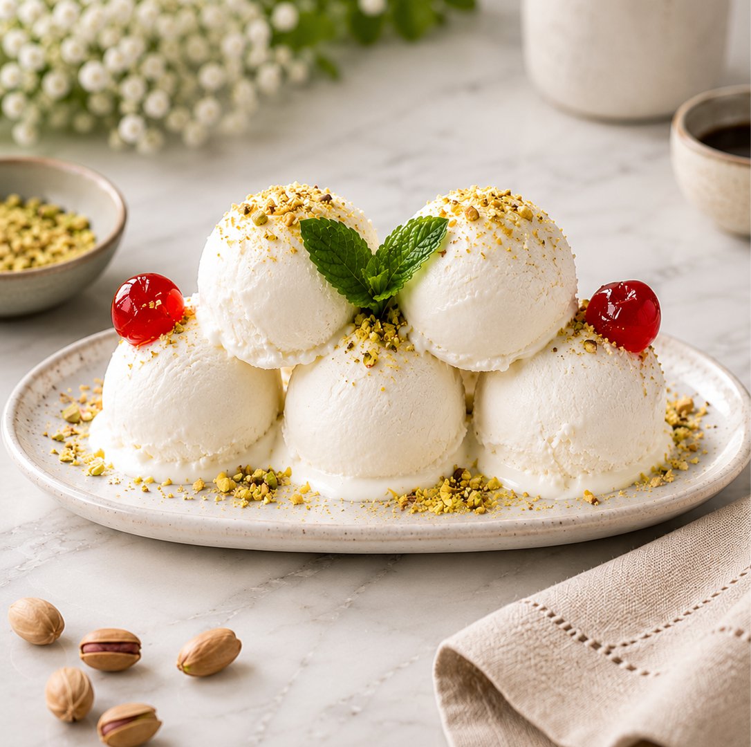 Vegan Παγωτό Βανίλια - Vegan Vanilla Ice Cream