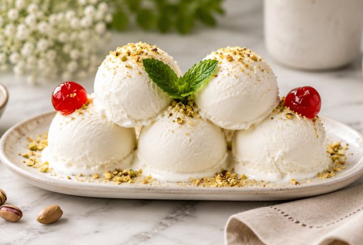 Vegan ฮ ฮฑฮณฯฯฯ ฮฮฑฮฝฮฏฮปฮนฮฑ - Vegan Vanilla Ice Cream