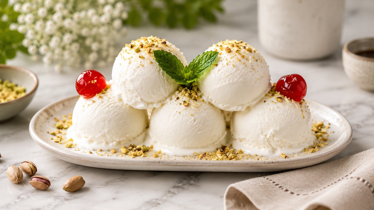 Vegan Παγωτό Βανίλια - Vegan Vanilla Ice Cream