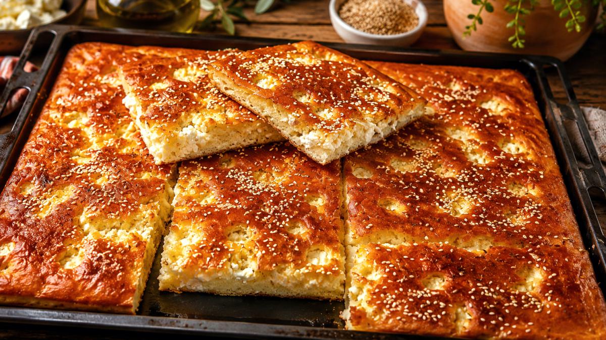 ζυμαρόπιτα τυρόπιτα με φέτα - 10-Minute Greek Feta Pie