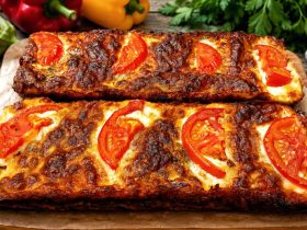 Αλμυρό Κέικ Μελιτζάνας - Savory Eggplant Cake