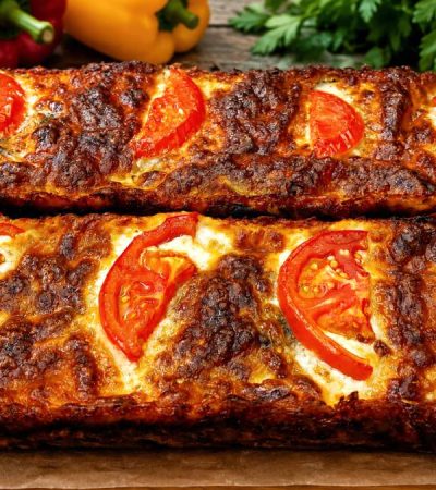 Αλμυρό Κέικ Μελιτζάνας - Savory Eggplant Cake