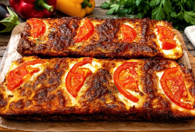 Αλμυρό Κέικ Μελιτζάνας - Savory Eggplant Cake