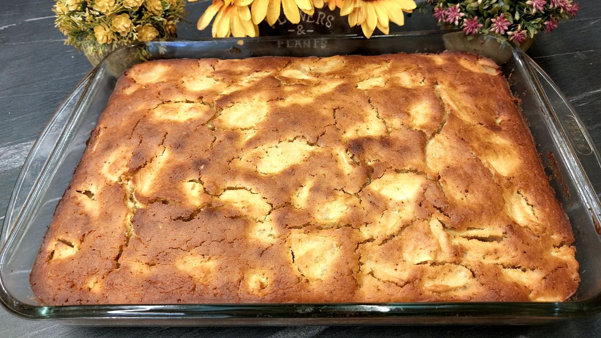 Μηλόπιτα Νηστίσιμη - Vegan Apple Cake