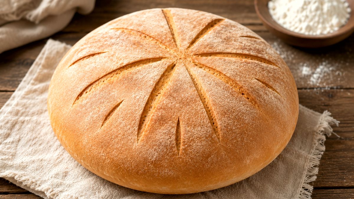 Προζυμένιο ψωμί - Sourdough Bread