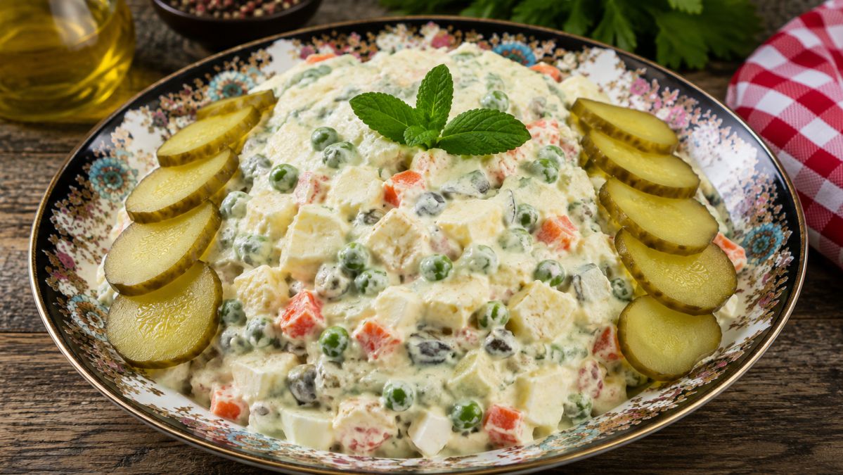 Ρώσικη Σαλάτα - Russian Salad