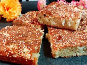 Τυρόπιτα χωρίς φύλλο - Crustless pie with feta