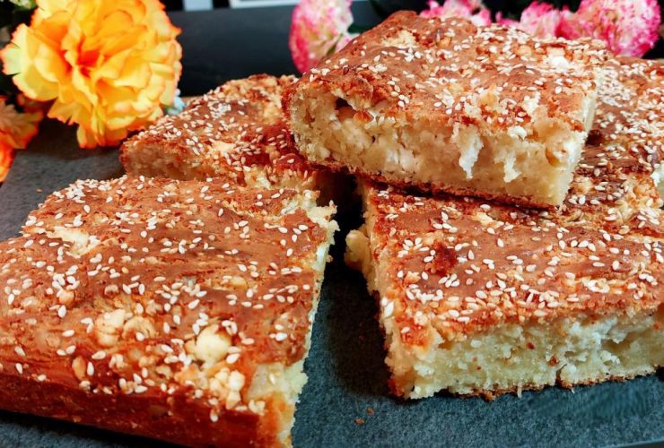 Τυρόπιτα χωρίς φύλλο - Crustless pie with feta