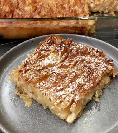 Μηλόπιτα με Φύλλο Κρούστας σε 5 λεπτά - 5 Minute Apple Pie