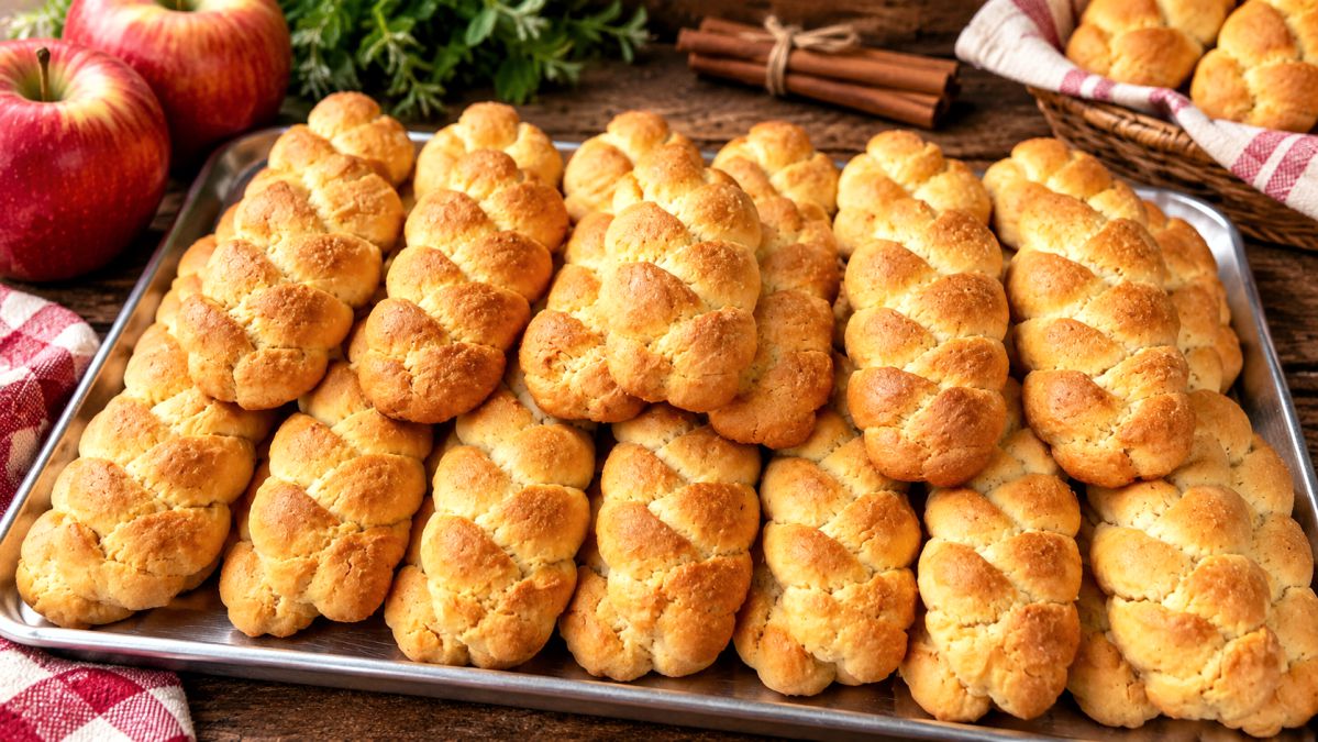 Μπισκότα μήλου - Apple Cinnamon Cookies